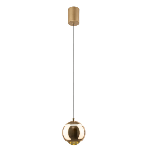 Светильник подвесной Crystal Lux CARO SP LED GOLD фото 4