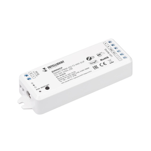 Диммер Arlight INTELLIGENT SMART-PWM-102-72-MIX-SUF (12-36V, 2x5A, ZB) 046535