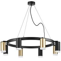 Комплект с подвесной люстрой Lightstar Rullo (571018+214440-4+214437-4+202430-8) LR0184043740