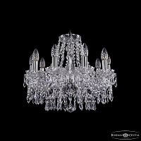 Люстра хрустальная 1403/10/160 Ni Bohemia Ivele Crystal (Богемия Ивеле Кристалл)