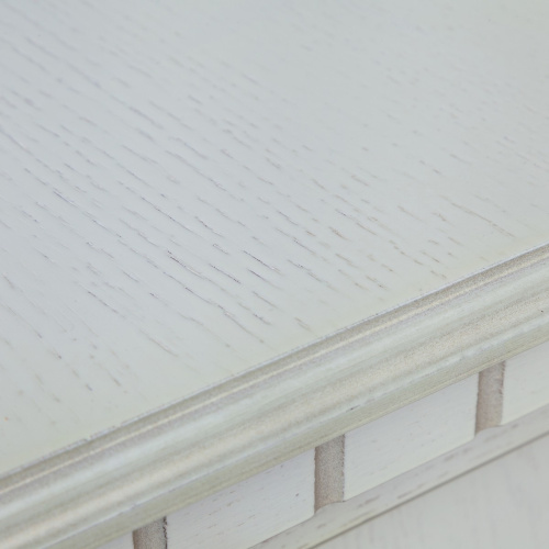 Каминокомплект ESTELLA/ЭЛЛИ Белый дуб с золотой патиной с очагом Электроочаг EVRIKA 25.5 фото 8