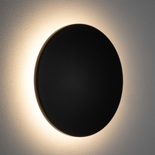 Уличный настенный светильник Nowodvorski Aria Led M Black 11565 фото 6