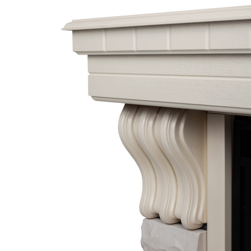 Каминокомплект COUNTRY/БРУКЛИН Бежевый дуб с очагом Электроочаг EPSILON/ЭПСИЛОН 33 фото 9