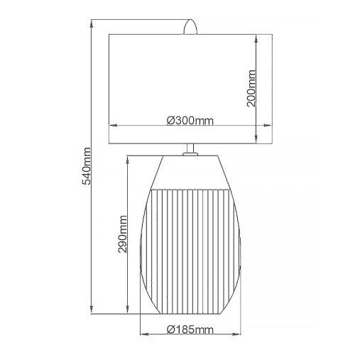 Настольная лампа Quintiesse, Арт. QN-HARROW-TL фото 8