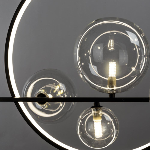 Подвесная светодиодная люстра Arte Lamp Saturn A7790SP-75BK фото 3