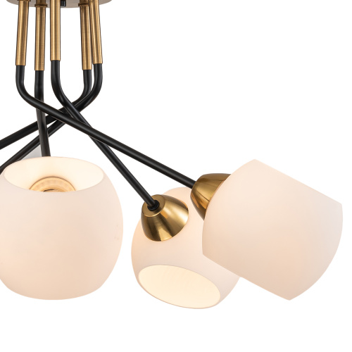 Светильник на штанге Escada 2113/5P E27*40W Copper/Black фото 3