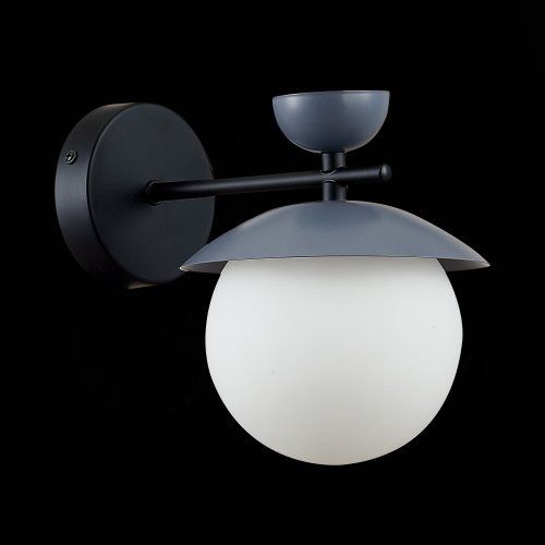 SLE220201-01 Светильник настенный Черный, Серый/Белый G9 1*5W GENOVA фото 5