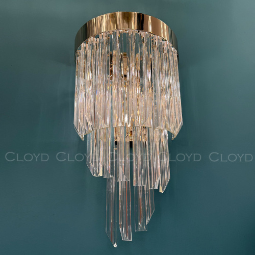 Бра Cloyd EVOLUTE-C W3 / выс. 52 см - золото (арт.20418) фото 3