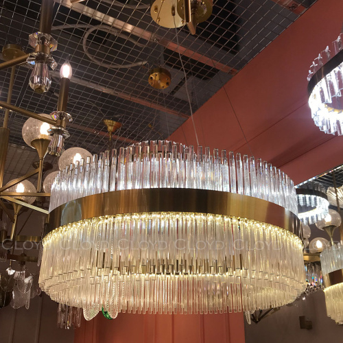 Люстра Cloyd CADANCE-A C1 / Ø80 см - латунь (арт.10333) фото 2