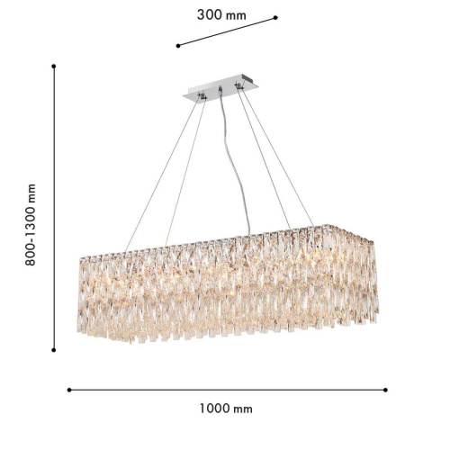 Подвесная люстра Favourite Robby 4723-10P Подвесная люстра Favourite Robby 4723-10P