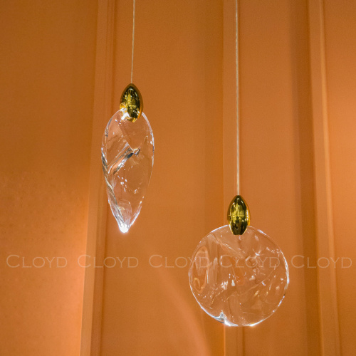 Подвесной светильник Cloyd GLOCK-C P2 / Ø20 см - золото (арт.11625) фото 5