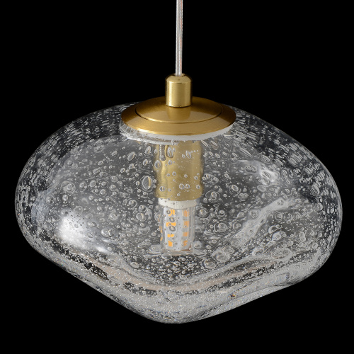 Светильник подвесной Crystal Lux FORMLESS SP1 TRANSPARENT фото 6