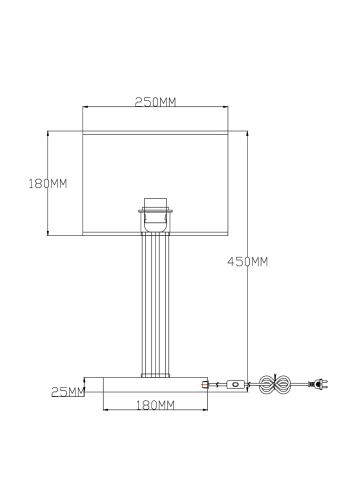 Настольная лампа Moderli V2651-1T Claim фото 3 Настольная лампа Moderli V2651-1T Claim фото 3