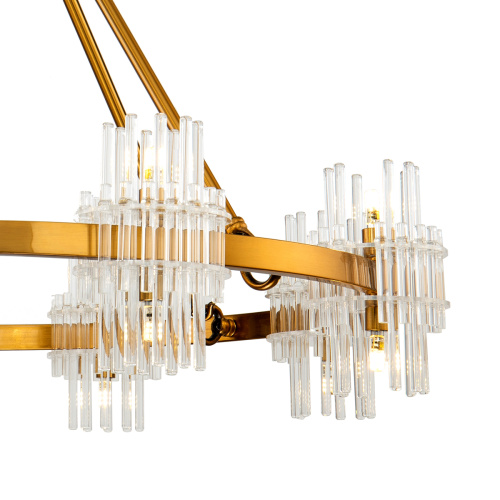 Люстра KR1209P-16 brass фото 2 Люстра KR1209P-16 brass фото 2