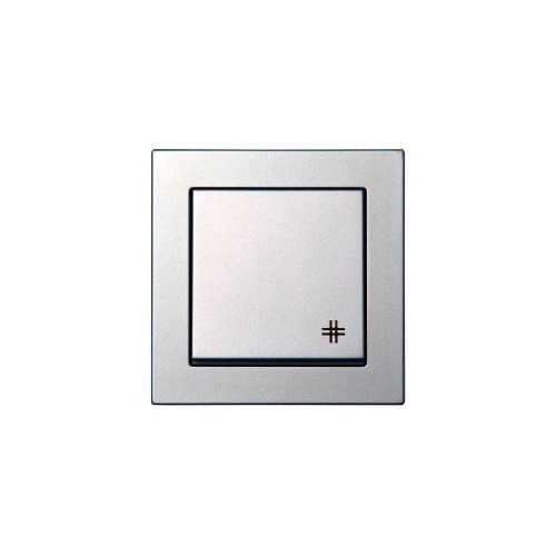 Переключатель перекрестный Liregus Epsilon серебро 28-178 Переключатель перекрестный Liregus Epsilon серебро 28-178