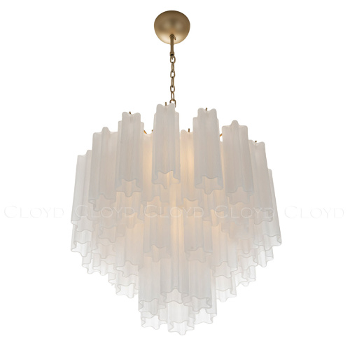 Люстра Cloyd ANNO-C C7 / Ø58 см - латунь светл. - белое матовое стекло (арт.11649) фото 4