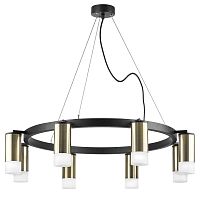 Комплект с подвесной люстрой Lightstar Rullo (571018+214431-8+202431-8) LR0183181