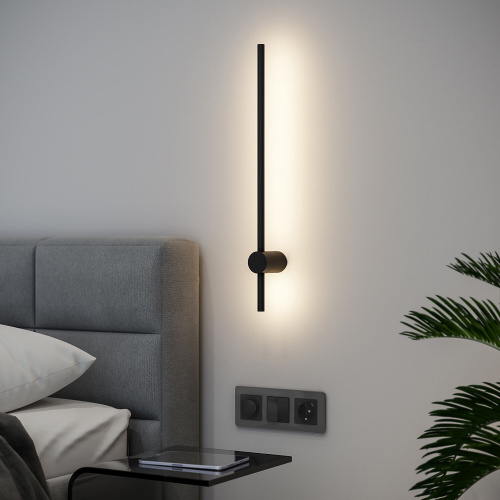 Светильник настенный светодиодный Cane LED MRL LED 1115 черный фото 3