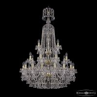 Люстра хрустальная 1409/16+8+4/300/XL-130/3d G
