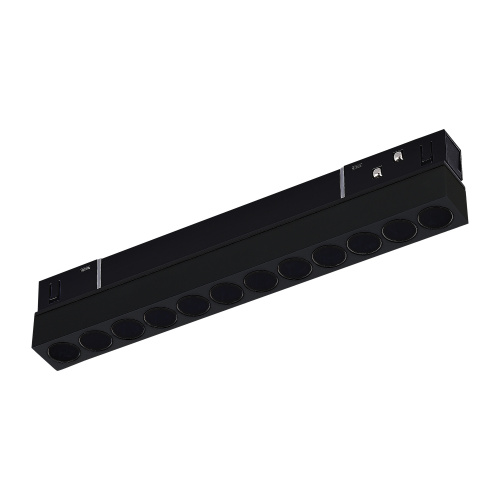 ST806.446.12 Магнитный трековый светильник Черный LED 1*12W 4000K 550Lm Ra>90 36° IP20 L220xW22xH44 SKYLINE 48 фото 2
