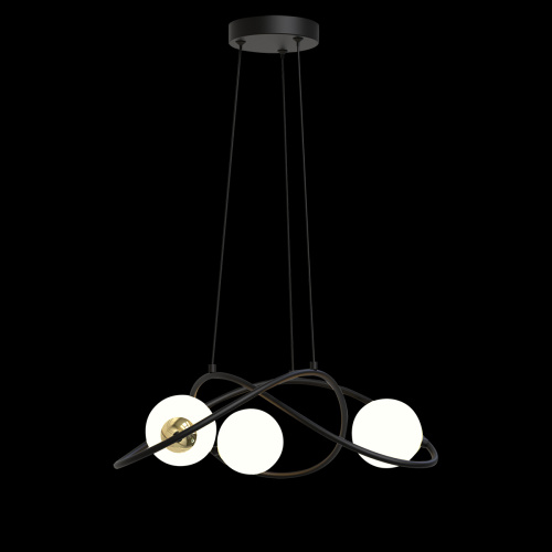 Люстра P0691-3A black фото 3 Люстра P0691-3A black фото 3