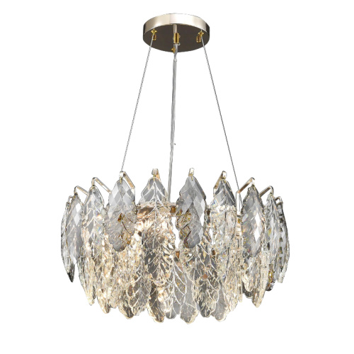 Люстра D8011P/R-600 gold/smoky Люстра D8011P/R-600 gold/smoky