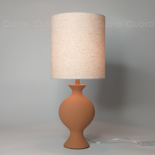 Настольная лампа Cloyd GARGANTUA-B T1 / выс. 59 см- красно-коричн. керамика (арт.30145) фото 2