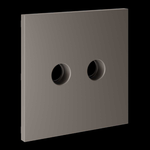 Накладка для розетки телевизионной оконечной TV+SAT, S70 (капучино) Voltum VLS001614 фото 5