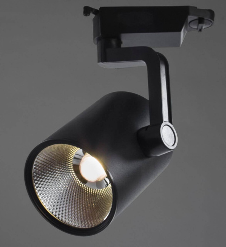 Трековый светодиодный светильник Arte Lamp Traccia A2310PL-1BK фото 3