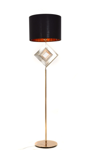 Торшер Lumina Deco Fabi LDF 5529 F.GD+BK