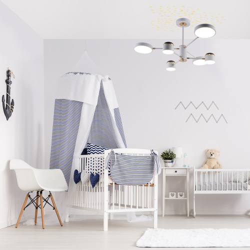 Светильник на штанге Escada 10255/6 LED*110W White/Gold фото 5