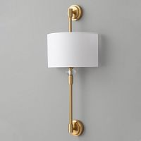 Бра Crystal Lux VINTAGE AP2 BRASS