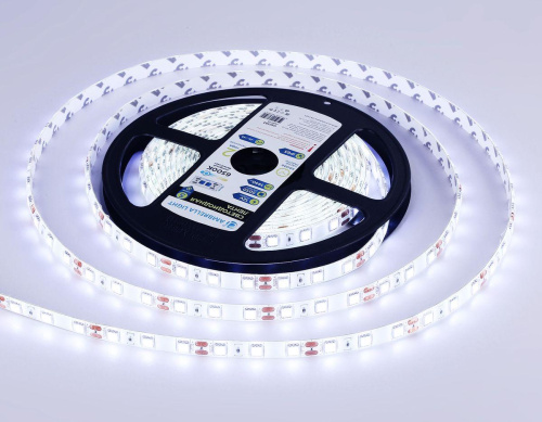 Светодиодная влагозащищенная лента Ambrella Light 14,4W/m 60LED/m 5050SMD холодный белый 5M GS2103 фото 9
