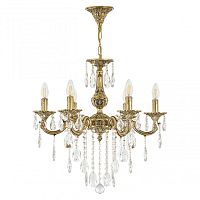 Люстра с хрустальными подвесками AL78101/6/175 B GB Bohemia Ivele Crystal (Богемия Ивеле Кристалл)