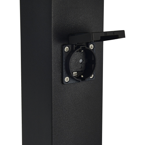 SL9012.405.00 Столб уличный 2 розетки ST-Luce черный 3500W SOCKET фото 4