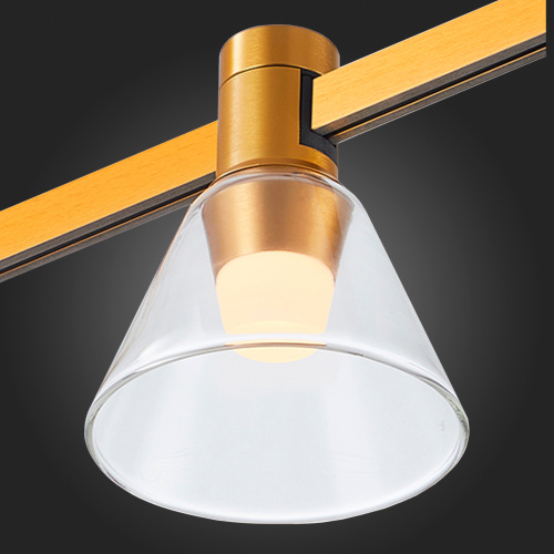 ST814.206.03 Магнитный трековый светильник FARM Золотистый LED 1*3W 3000K 89Lm Ra90 120 IP20 D90xH10 FARM фото 6