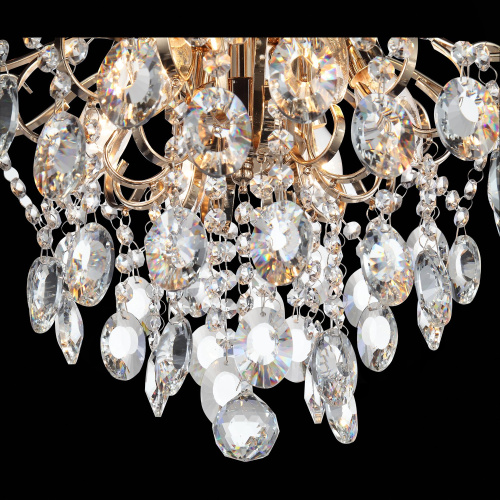 SL846.202.06 Люстра подвесная ST-Luce Золотистый/Прозрачный E14 6*40W ORECCHINI фото 9