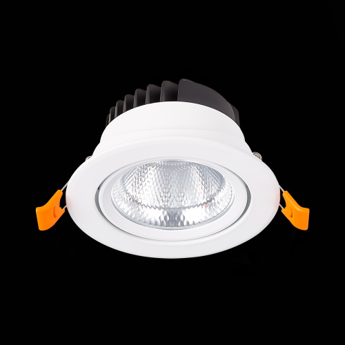 ST211.538.10.36 Св-к встр. Белый LED 1*10W 3000K 750Lm Ra80 36° IP20 D109xH65 220-240V Встраиваемые светильники фото 5