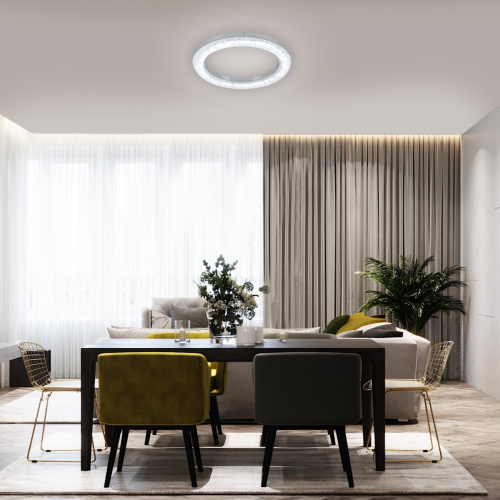Потолочный светильник Escada 10292/1 LED*60W Chrome/Clear фото 6