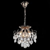 SL846.202.03 Люстра подвесная ST-Luce Золотистый/Прозрачный E14 3*40W ORECCHINI