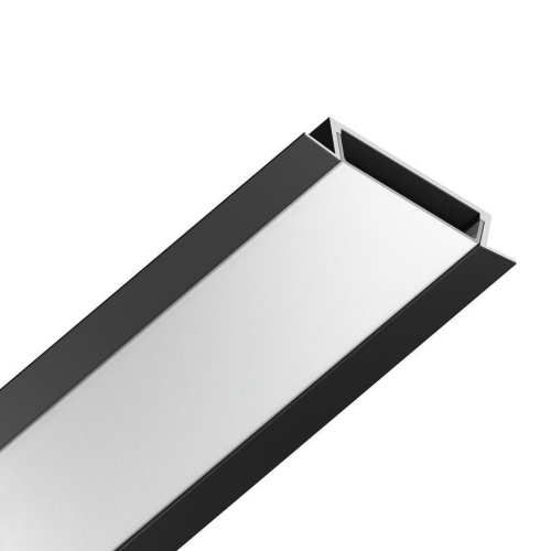 Встраиваемый профиль с рассеивателем Ambrella Illumination GP1100BK Встраиваемый профиль с рассеивателем Ambrella Illumination GP1100BK