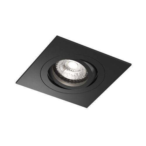 DK2111-BK Встраиваемый влагозащищённый светильник HYDRO, IP44, до 15 Вт LED, GU10, алюминий, чёрный фото 6