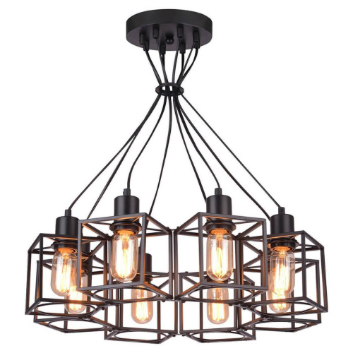 Подвесная люстра Lussole Loft LSP-9541 Подвесная люстра Lussole Loft LSP-9541