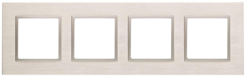 Рамка 4-постовая ЭРА Elegance 14-5204-04 Б0034560 Рамка 4-постовая ЭРА Elegance 14-5204-04 Б0034560