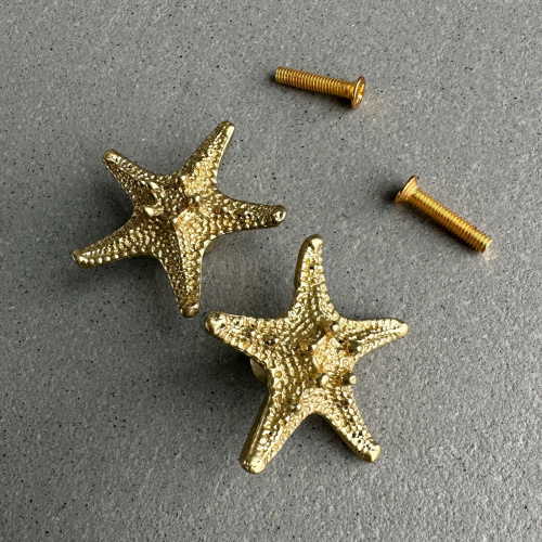 Ручка-кнопка MOS006 brass фото 6 Ручка-кнопка MOS006 brass фото 6