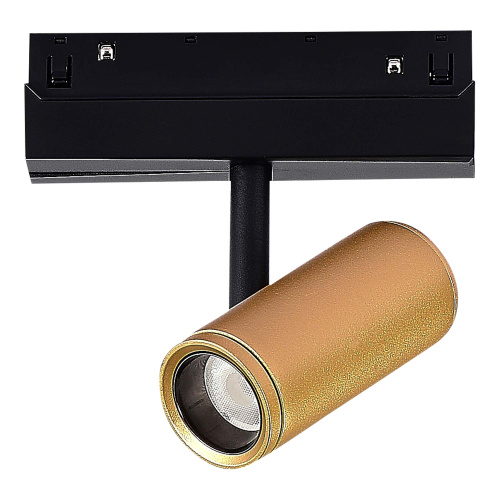 ST808.236.08 Магнитный трековый светильник Золотистый LED 1*8W 3000K 550Lm Ra>90 36° IP20 D42xH135 4 SKYLINE 48 фото 2