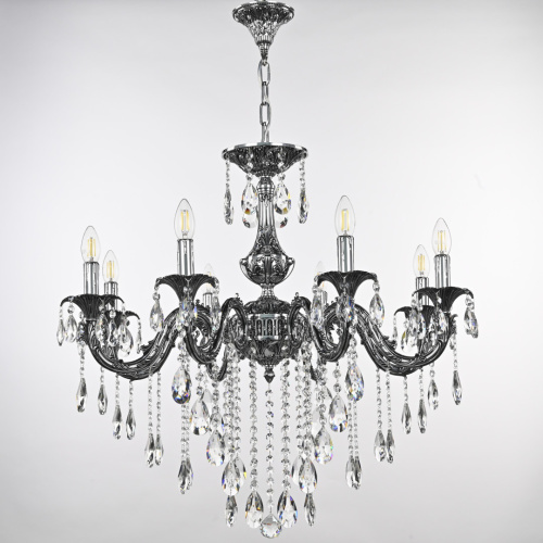 Люстра с хрустальными подвесками AL79101/8/250 B NB Bohemia Ivele Crystal (Богемия Ивеле Кристалл) фото 5