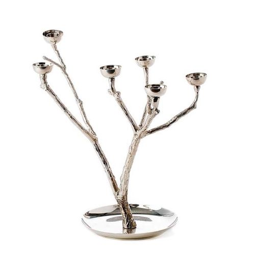 Подсвечник Twiggy S silver