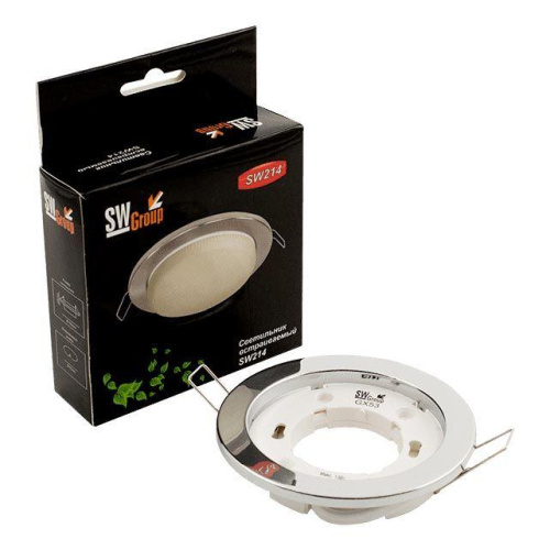 Встраиваемый светильник SWG GX53-H4-CH 002296 фото 2