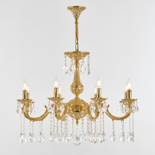 Люстра с хрустальными подвесками AL78101/8/250 A G Bohemia Ivele Crystal (Богемия Ивеле Кристалл) фото 3 Люстра с хрустальными подвесками AL78101/8/250 A G Bohemia Ivele Crystal (Богемия Ивеле Кристалл) фото 3